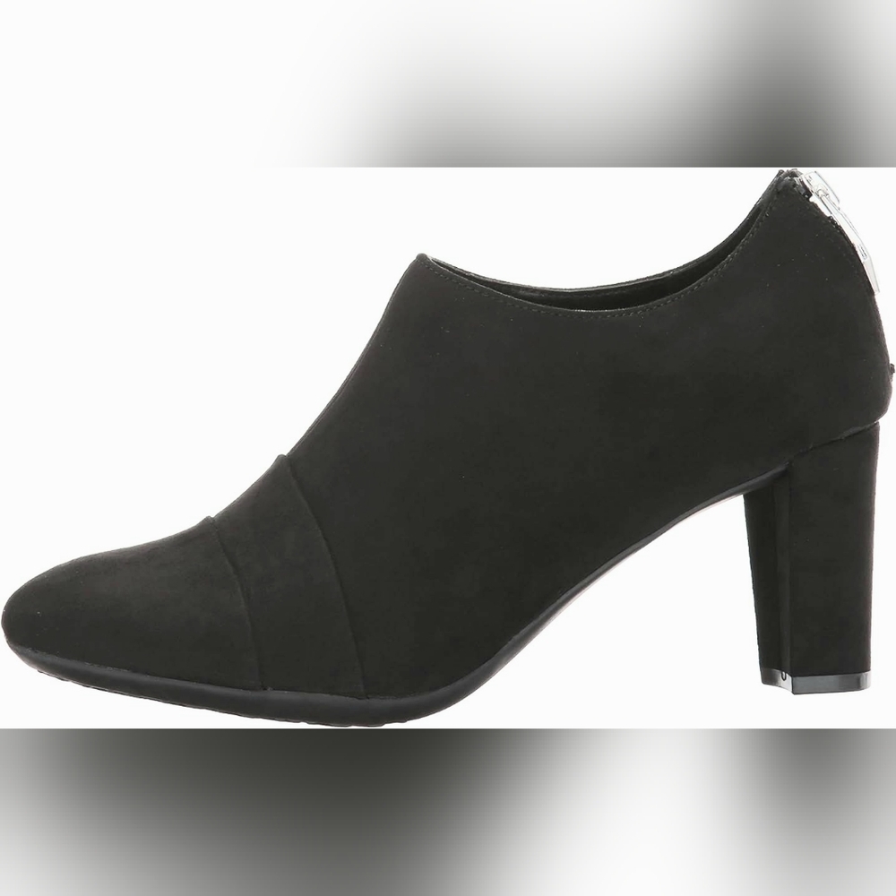 Aerosoles A2 Sixth Avenue Tavern Ankle Bootie Black Suede